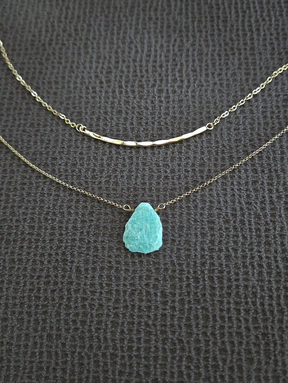 Luna🌙 Norte Double✌️ Gold Necklace Set